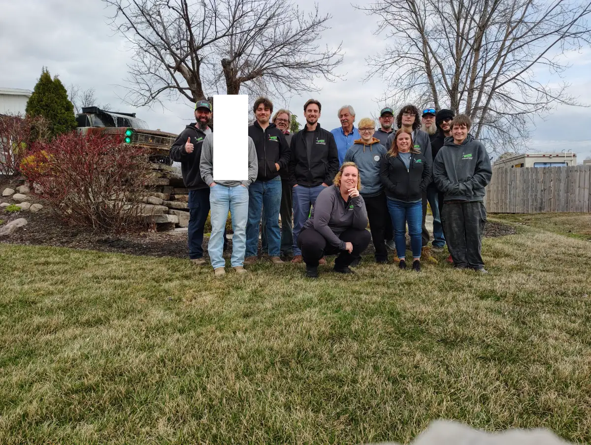 The Guy Outdoor Services team in Warren, Michigan