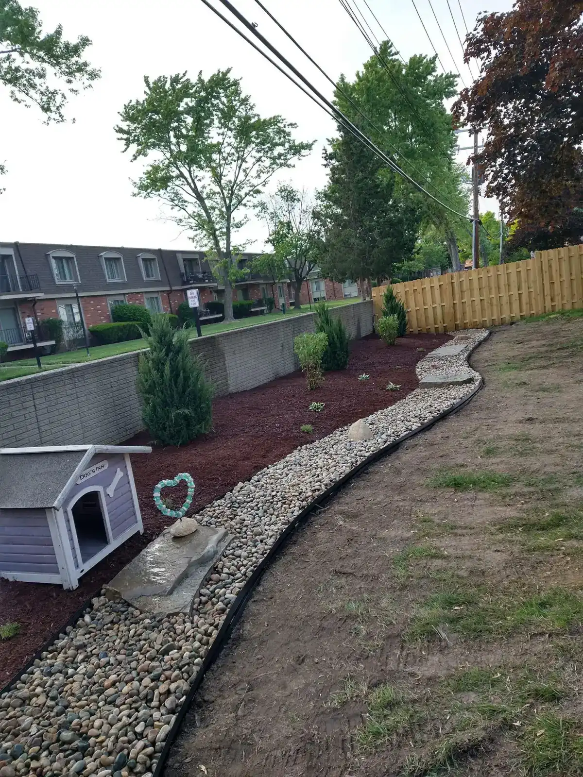 Landscape design and build project in Sterling Heights, MI