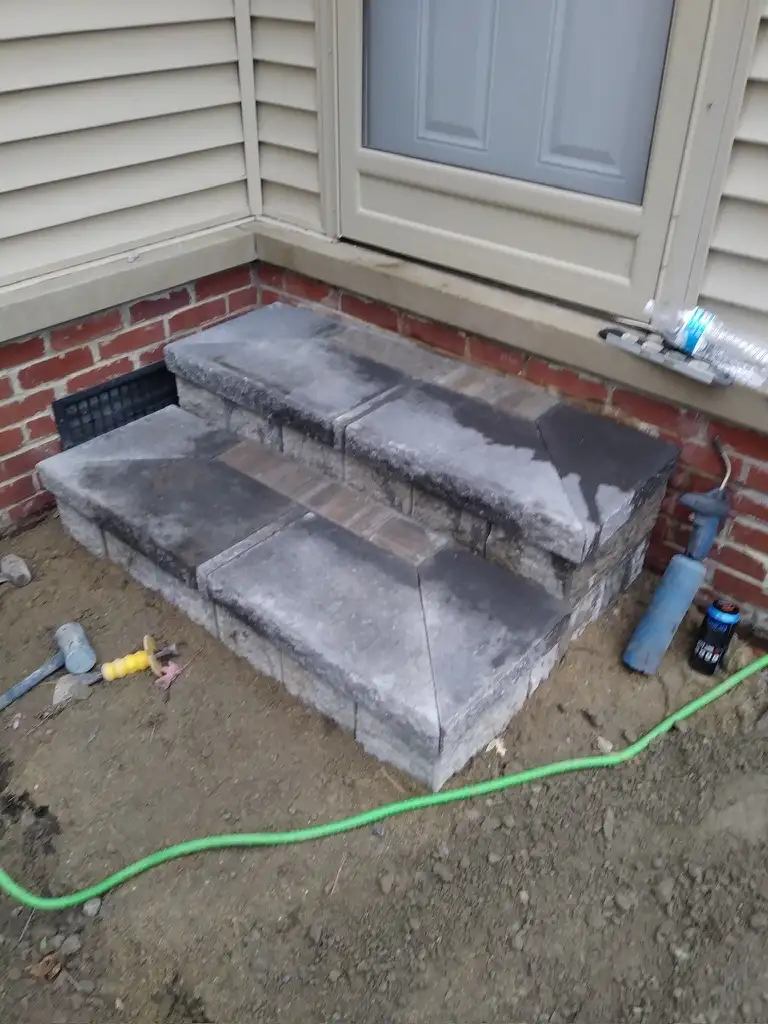 Custom water feature and pond installation in Rochester Hills, MI